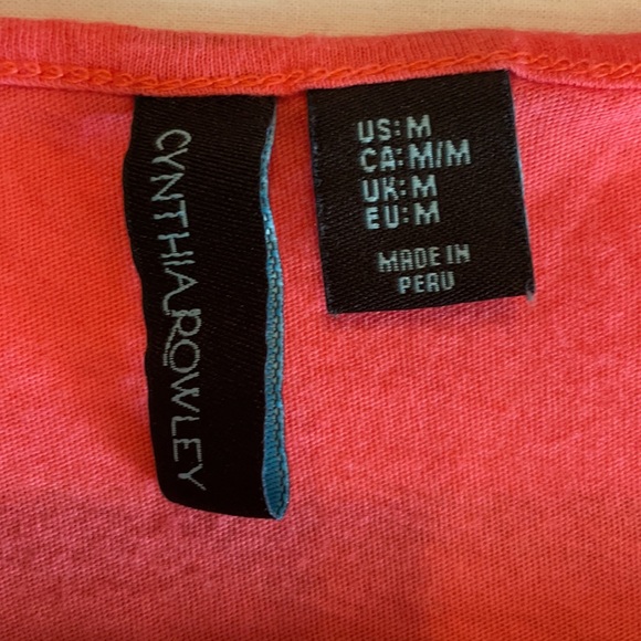 Cynthia Rowley Coral Tank - Picture 3 of 3